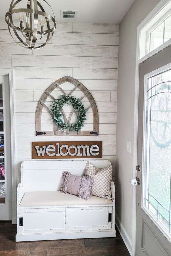 Warm Nooks with Shiplap Walls