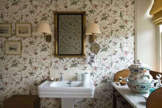 Special touches  In Cottage Country bathroom