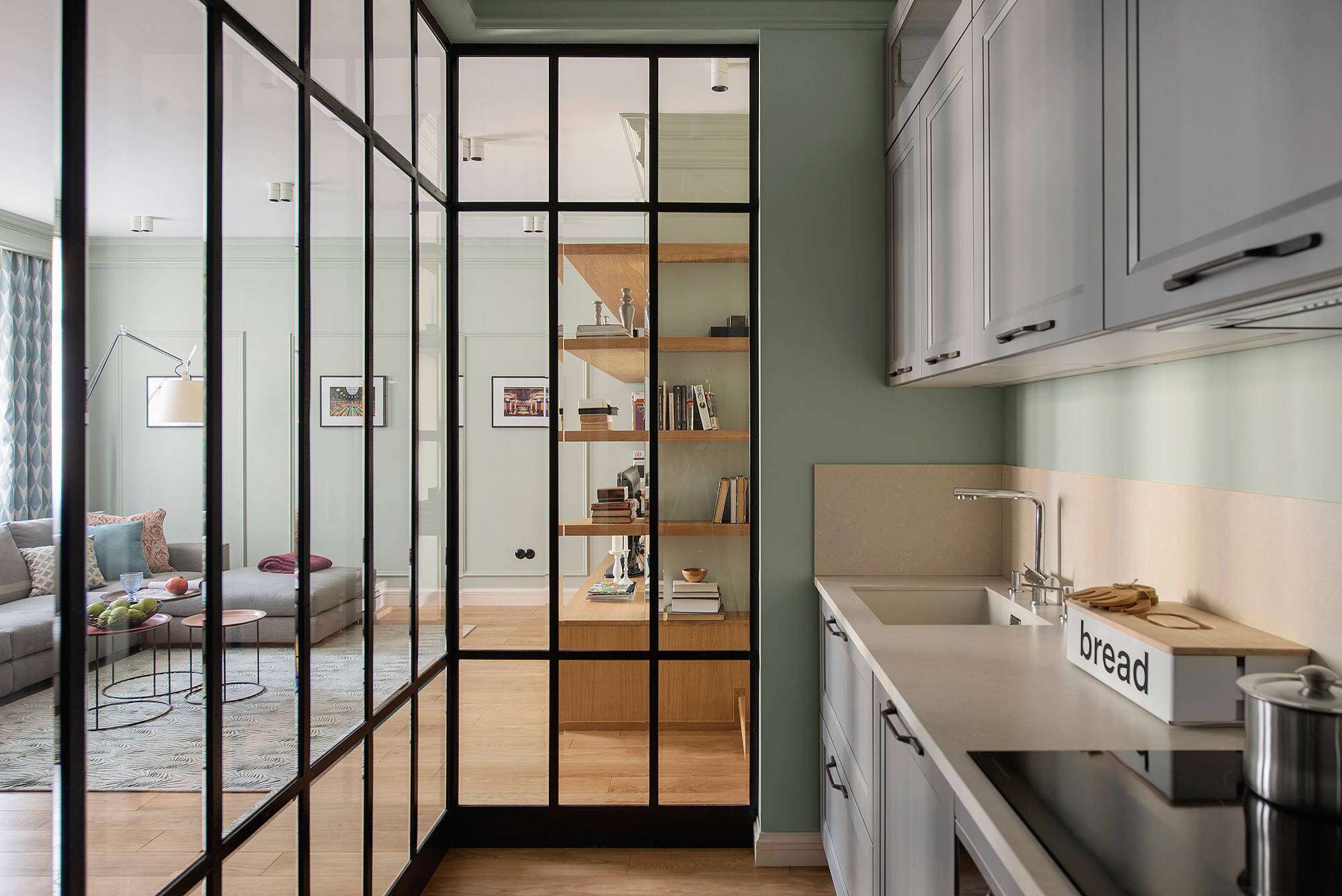 TIP No. 4: Open up the space in small kitchen
