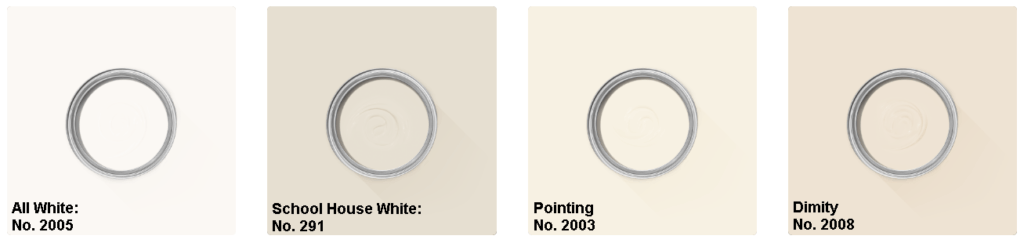Farrow & Ball Paint colors: A choice of life 31 F&B White paint colors
