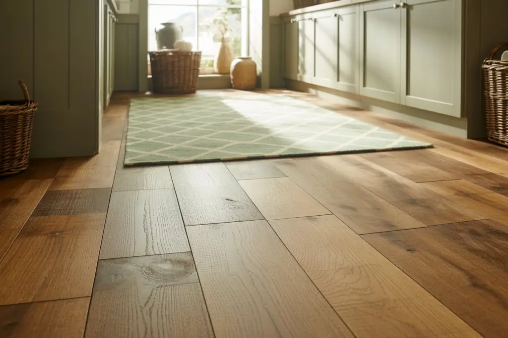 Flooring and Rugs for Laundry room