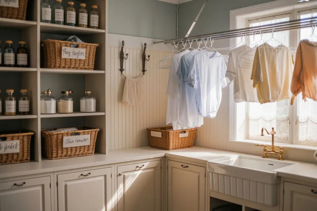 Laundry Room Organization