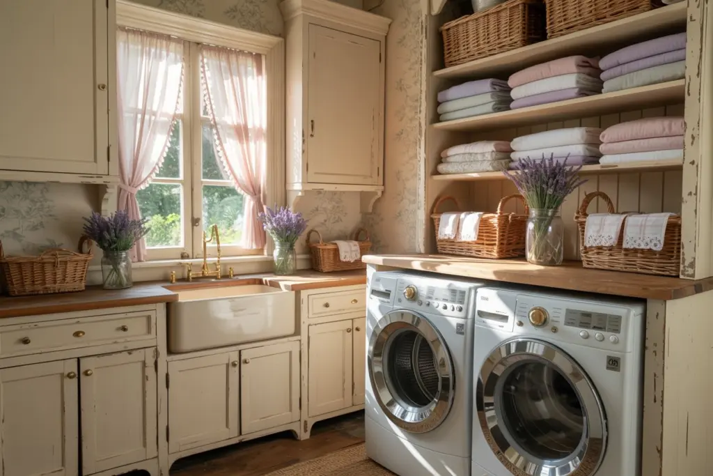 Layout and Design Considerations for your French Country Laundry Room