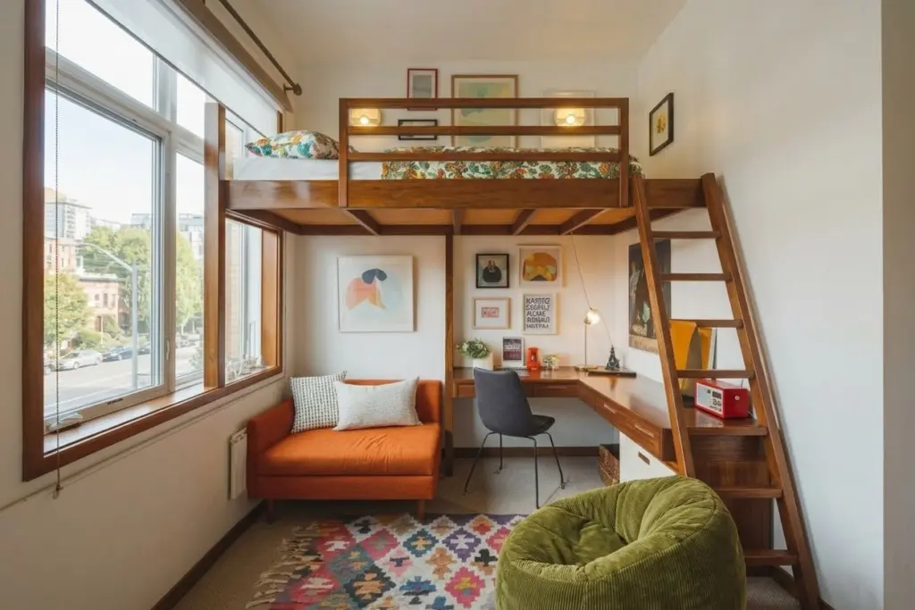 Small Teenage Bedroom