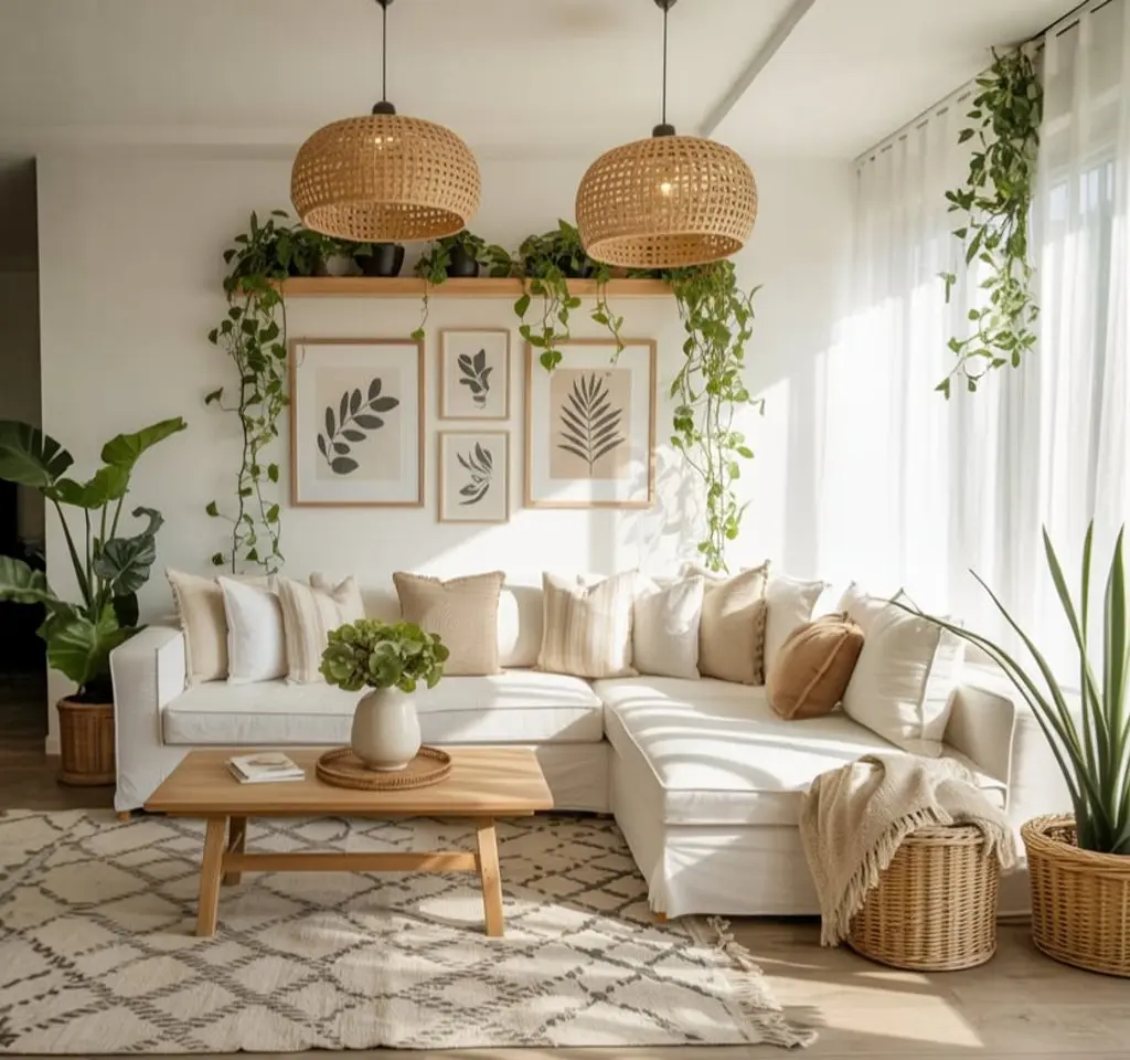 Find out How to create a Chic Boho Living Room? 2 Boho Style