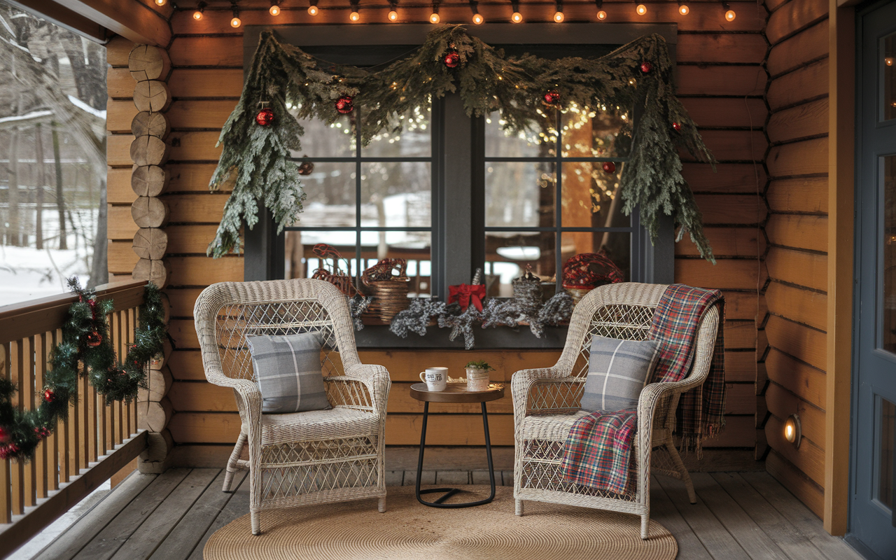 cozy outdoor seating area 