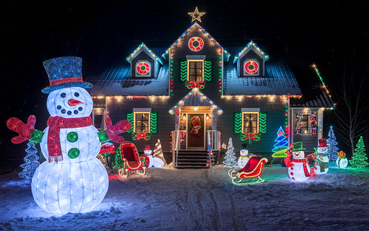 Christmas lights