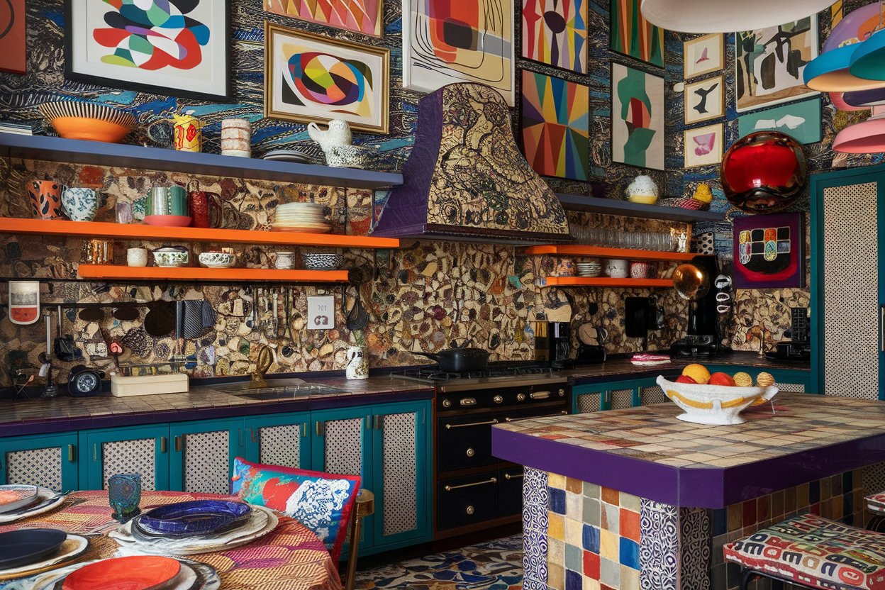 DIY maximalist kitchen project ideas