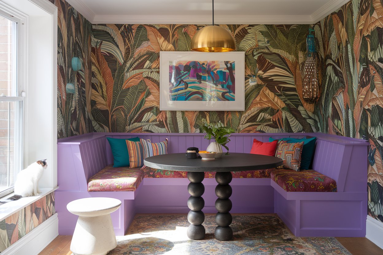  maximalist dining nook