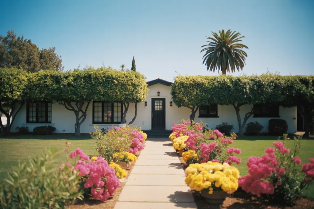 Lush Landscaping front yard