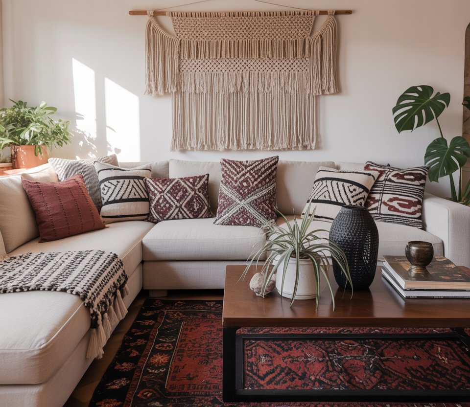 Bohemian living rooms