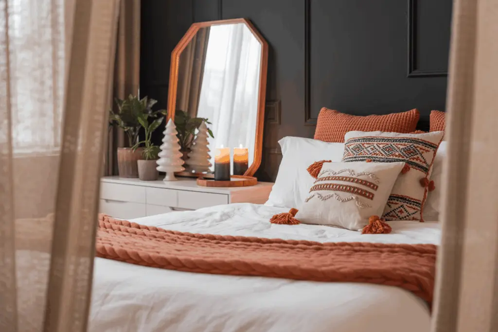 10+ Fall Bedroom Ideas: How To Cozying Up Your Bedroom 5 Autumn Room decoration