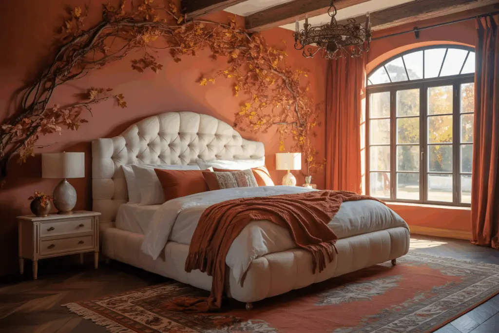 10+ Fall Bedroom Ideas: How To Cozying Up Your Bedroom 2 Fall Rustic Bedroom