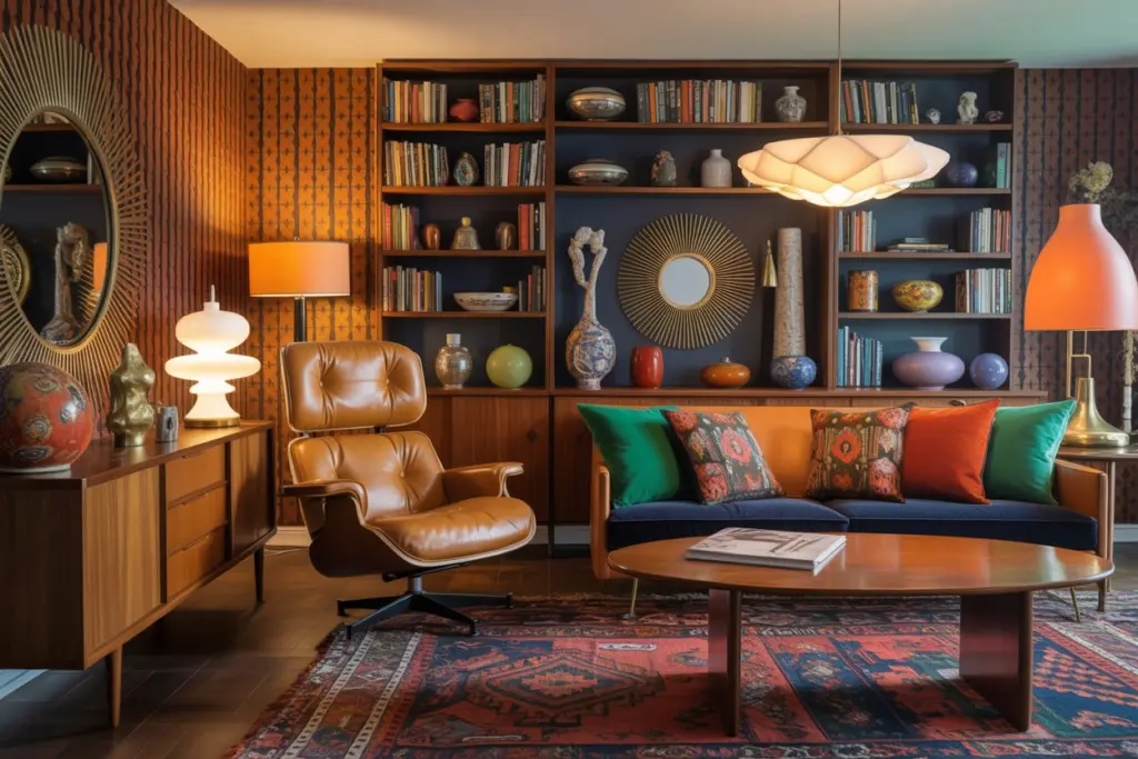 Maximalist Mid Century Modern