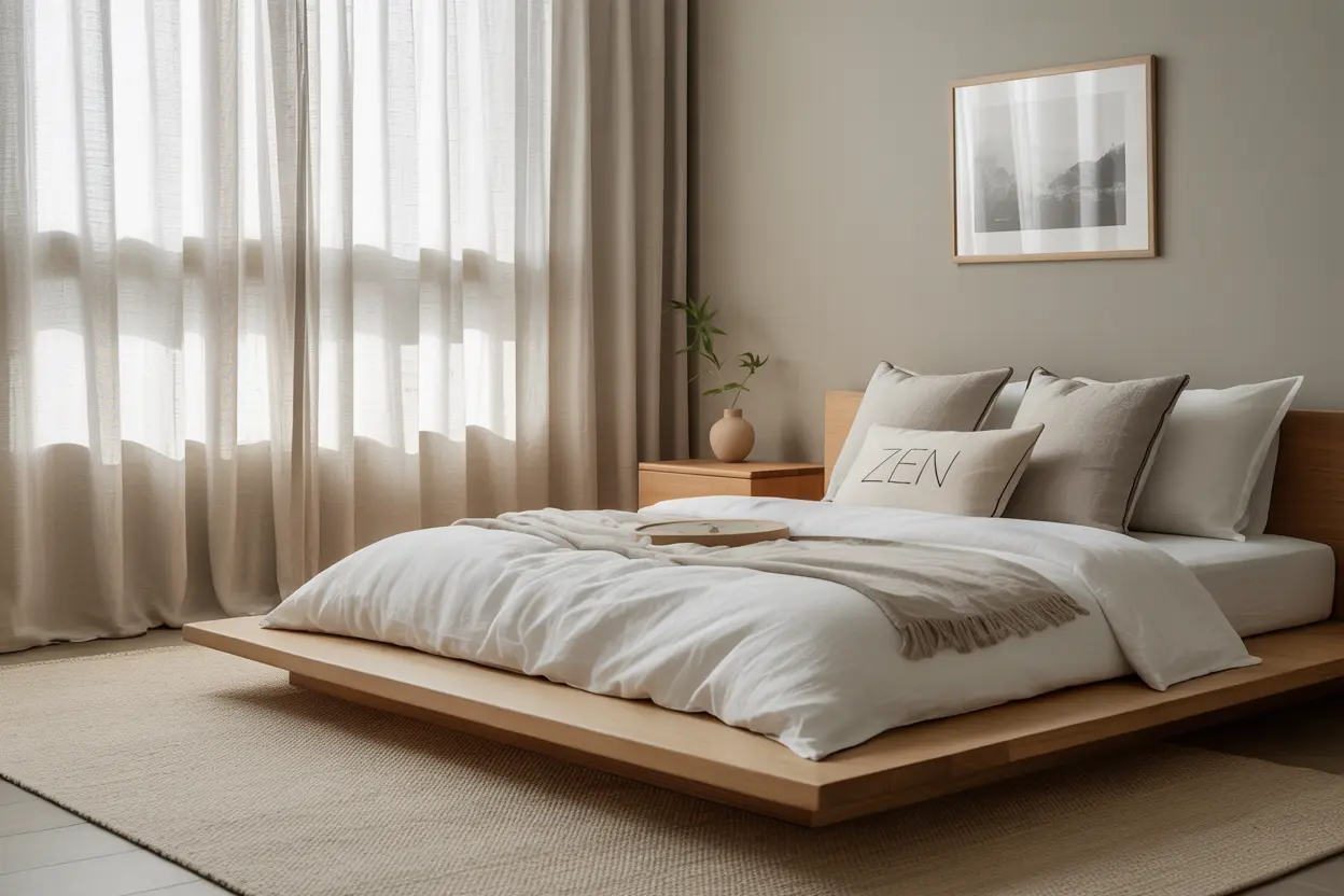 The Perfect japandi Bedroom Design: Blend of Minimalism and Warmth
