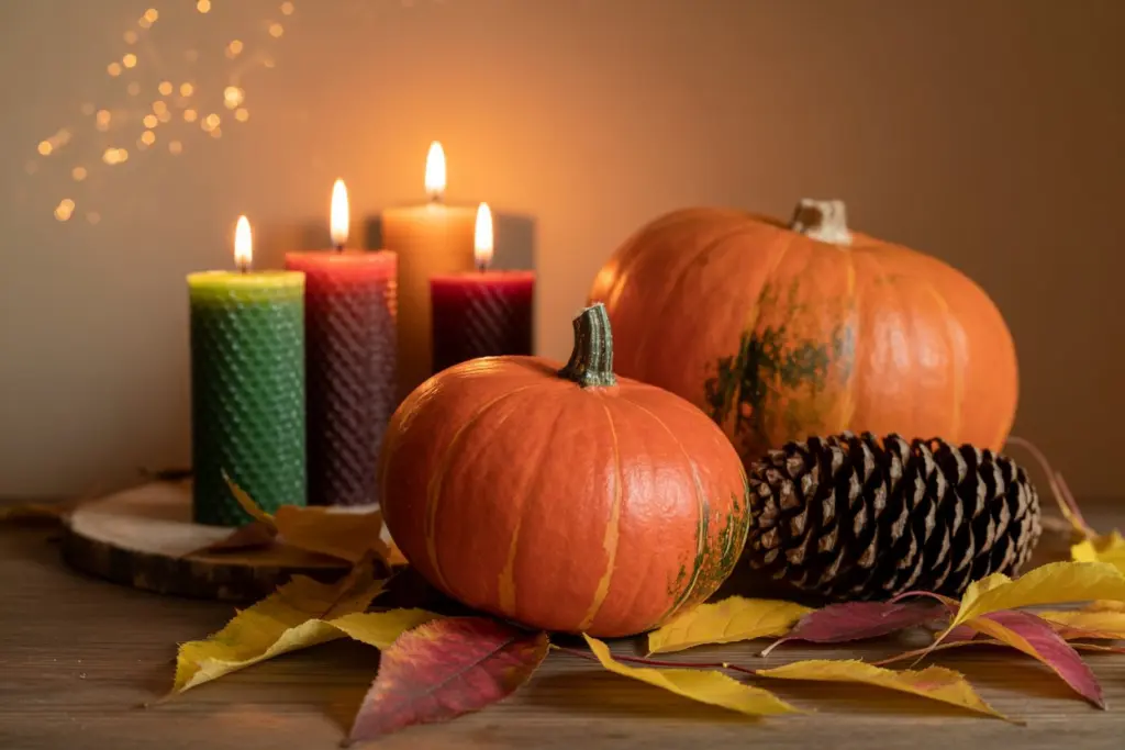 Thanksgiving candles