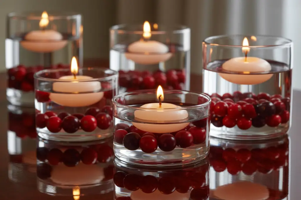 Floating Candle Centerpieces