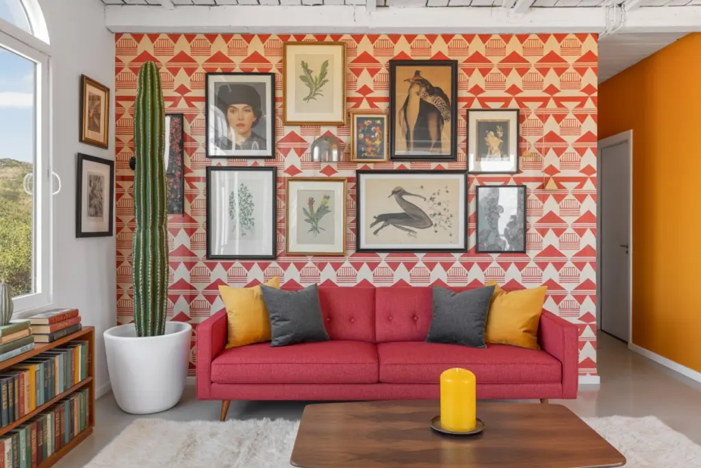 Maximalist Mid Century Modern