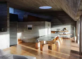 brutalist interior design