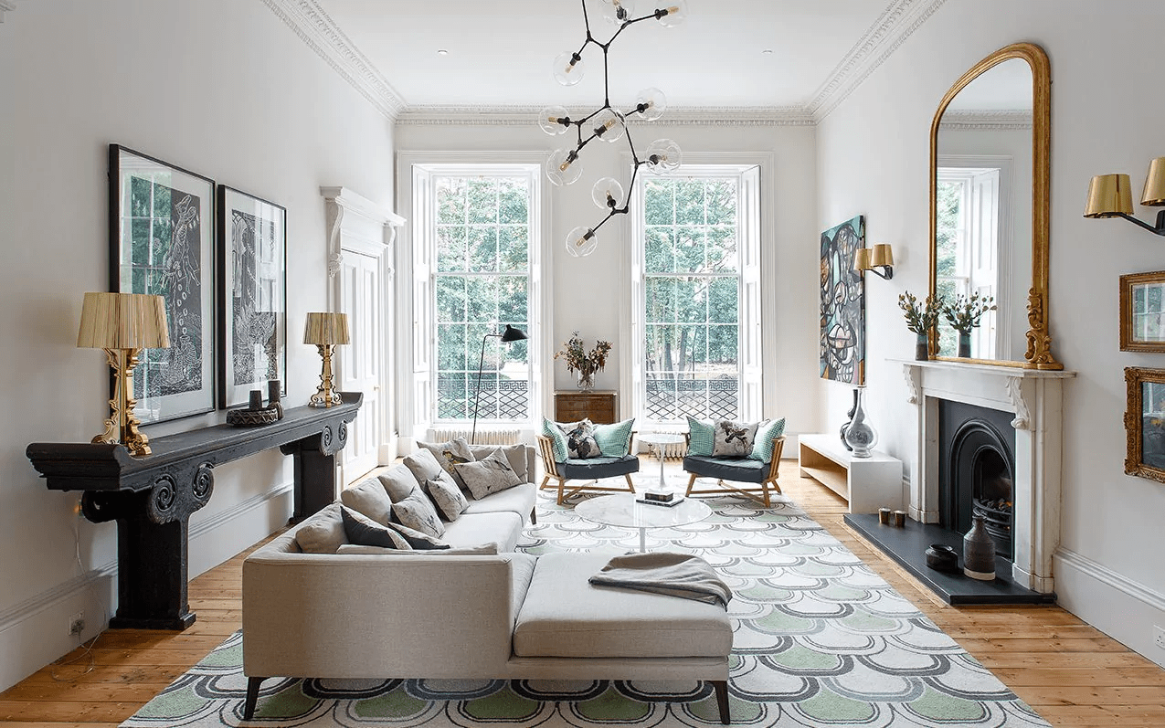 Period charm: the dramatic restoration of a Georgian townhouse in Edinburgh