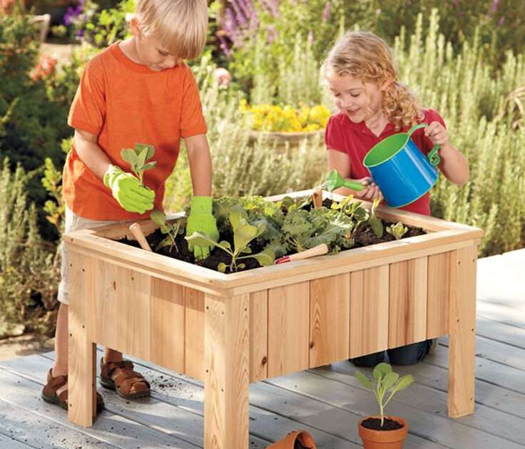 Kid-Friendly Garden for outdoor spaces for toddlers