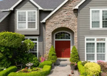 front yard landscaping design idea