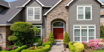 front yard landscaping design idea