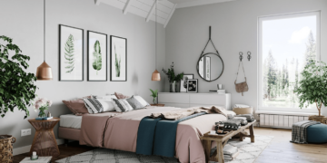 Scandinavian Bedroom Interior