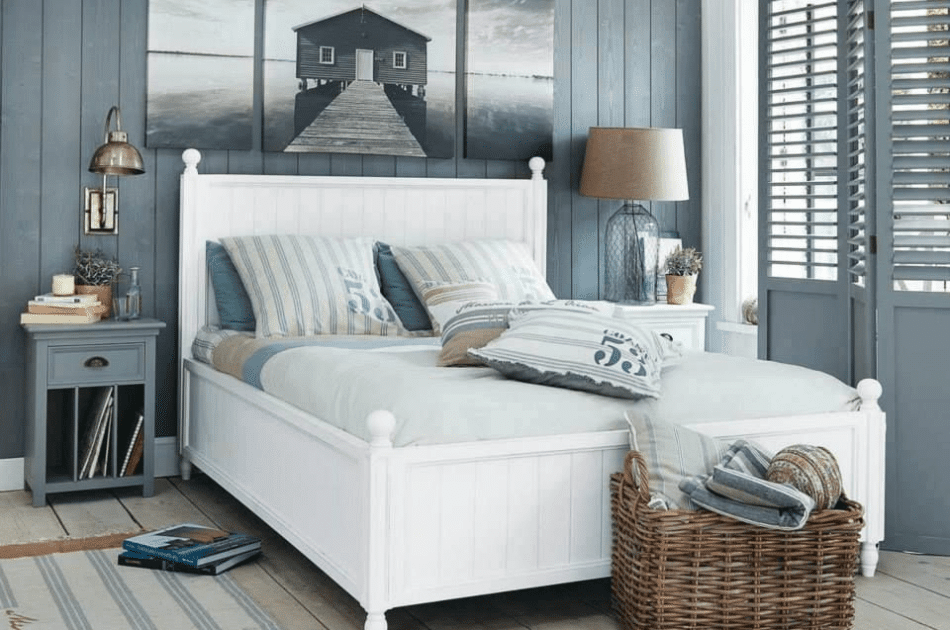 Scandinavian Summer Style Decor bedroom