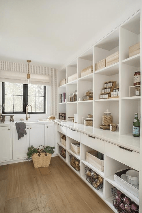  Open Shelving In Your Farmhouse Pantry