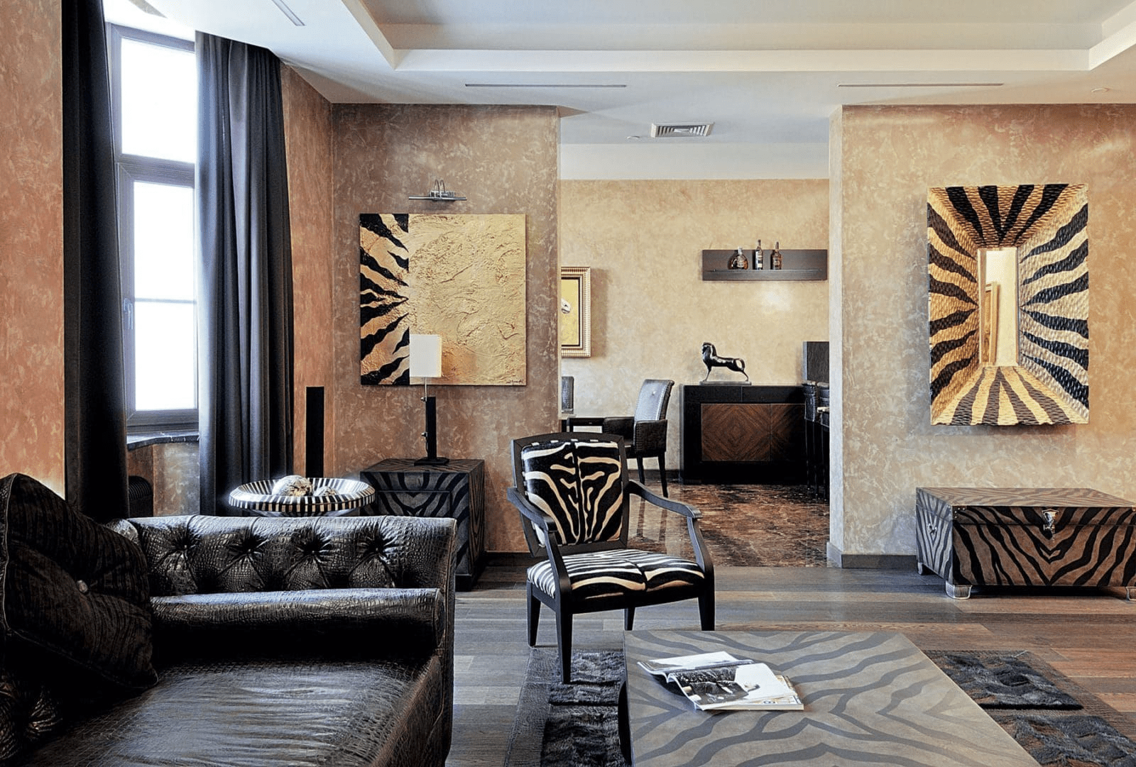 art deco house interior design