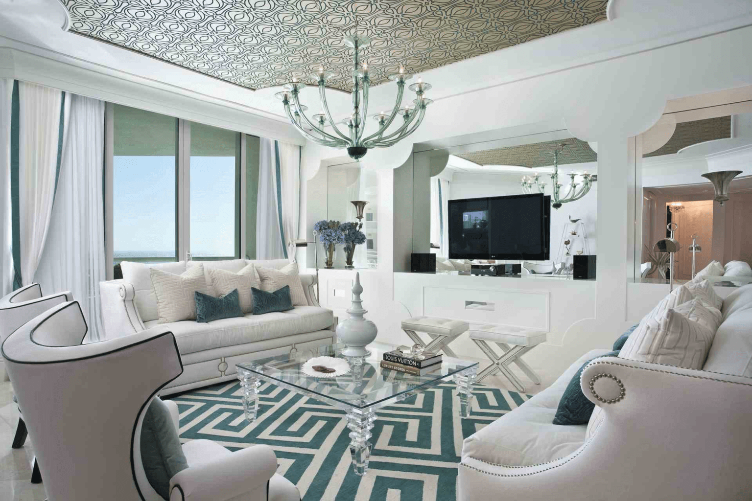 Art deco Living Room, art deco house decor