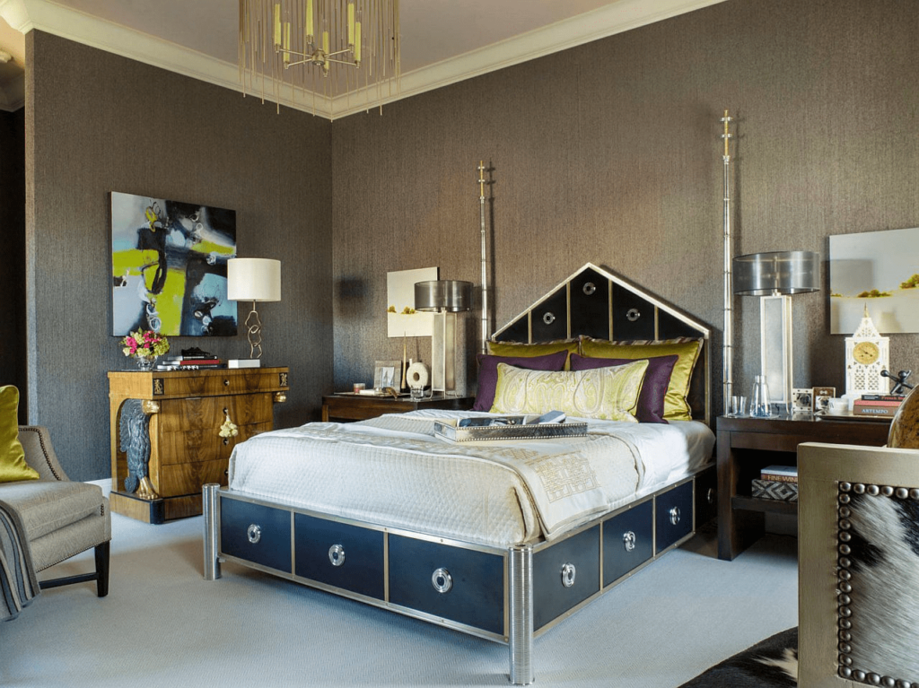 Art Deco Style Bedrooms.