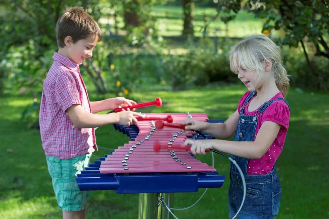 Musical Garden for outdoor spaces for toddlers