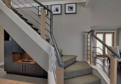Update your staircase with Neutral color scheme