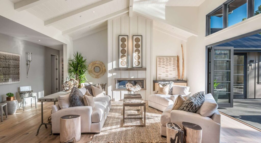 Embracing the Rustic Charm in your farmhouse living room