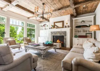 farmhouse living room