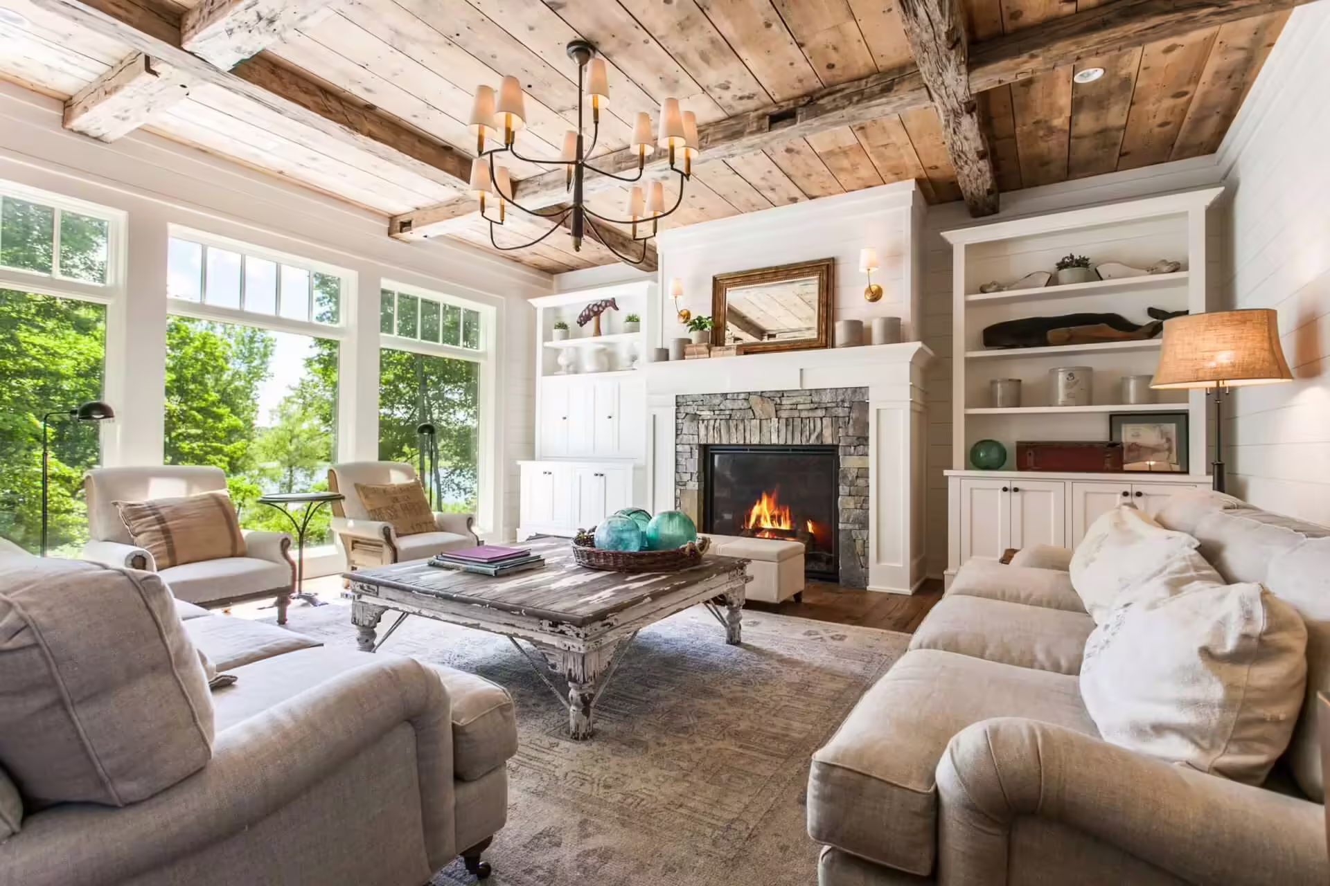 farmhouse living room
