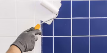 Painting Bathroom Tiles