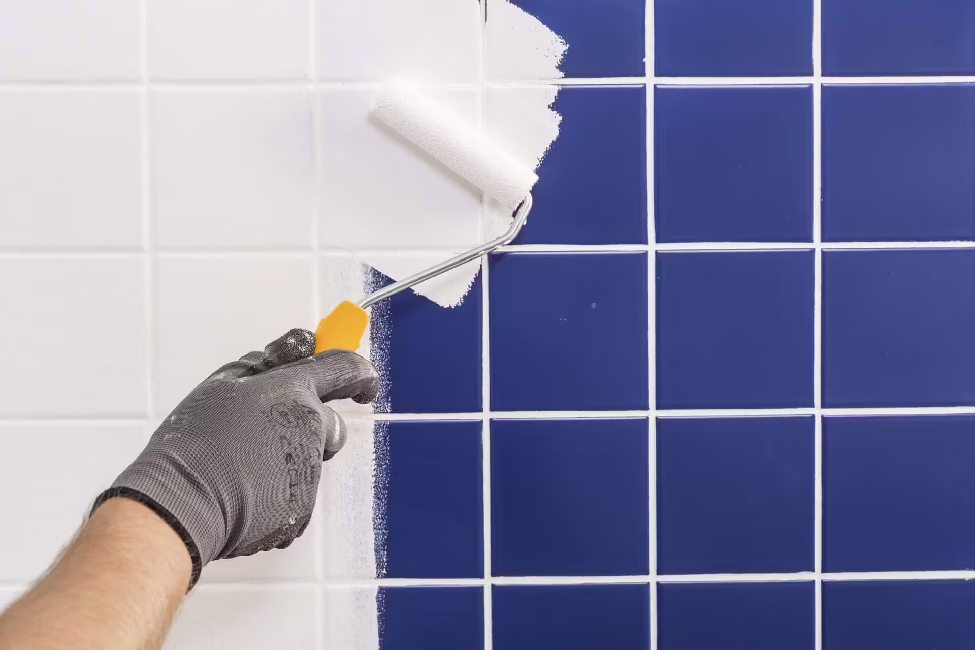 Painting Bathroom Tiles