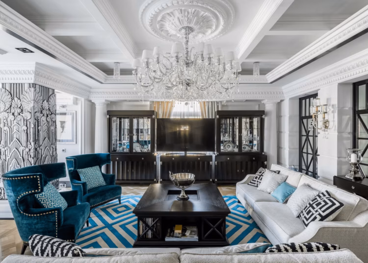 Art Deco Style Interior Design ,art deco house decor