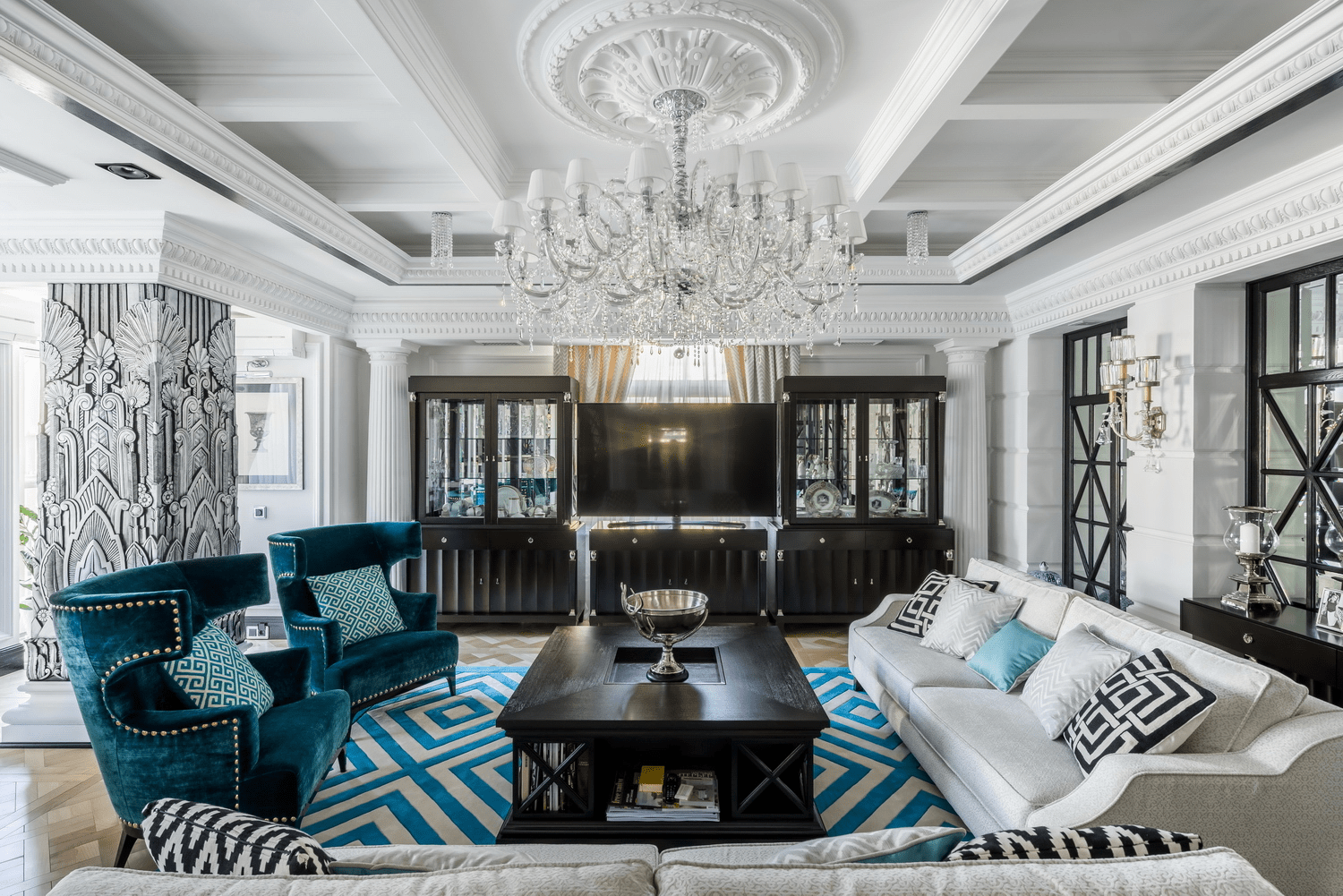 Art Deco Style Interior Design ,art deco house decor