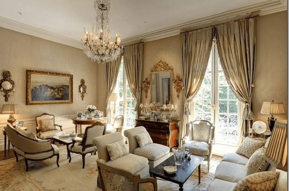 French Living Room, French Country Interior design