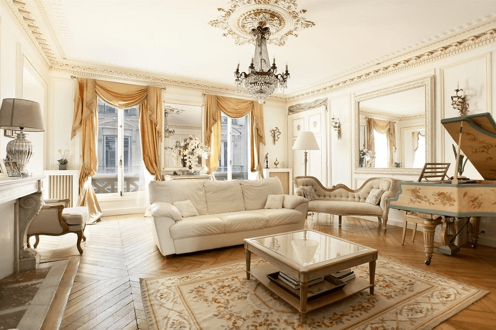 french country interior design Living Rooms