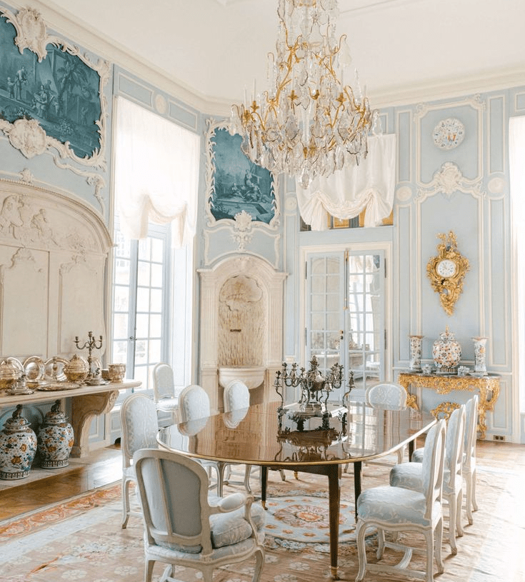 French country Living Rooms