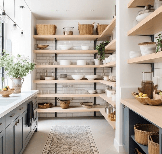 farmhouse style pantry