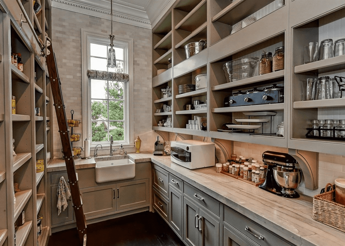 farmhouse style pantry