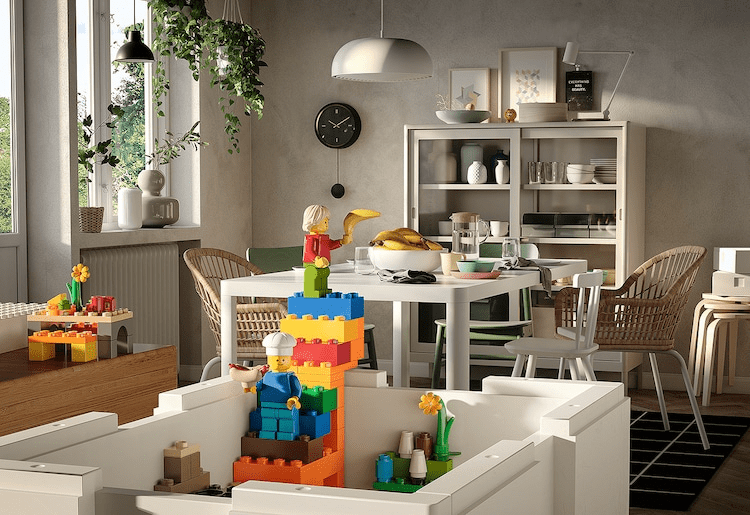 IKEA x LEGO Collaboration Releases Storage Boxes That Are Also Toys