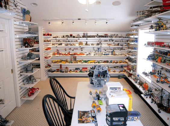ikea built in shelves | Lego room ideas, Lego room, 