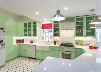 Modern Kitchen 1950s, kitchen 50srenovation ideas